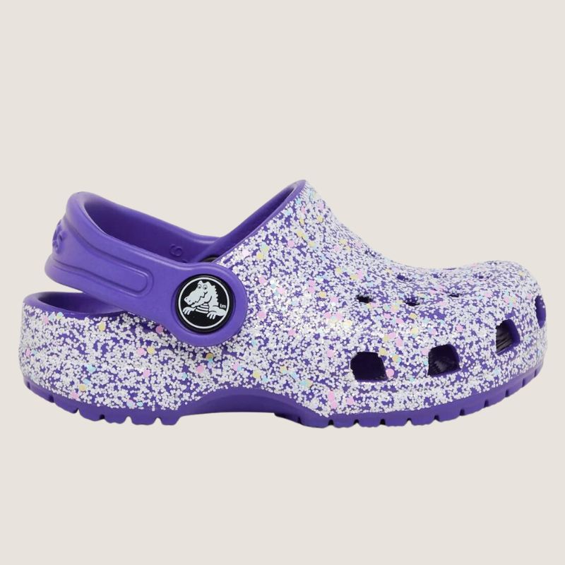 Crocs Toddler Classic Glitter Clog