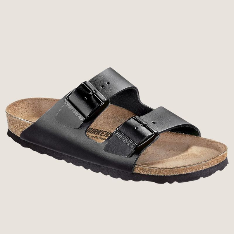 Birkenstock Arizona Regular Smooth Leather (Classic Footbed - Suede Lined)