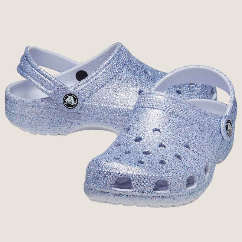 Crocs Kids Classic Glitter Clog
