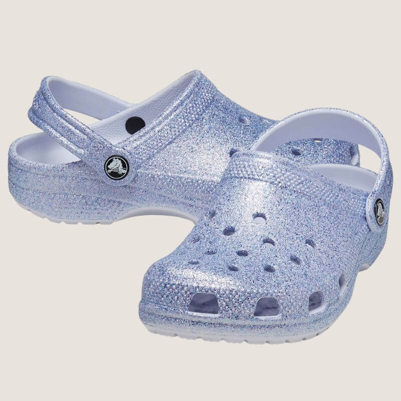 Crocs Toddler Classic Glitter Clog