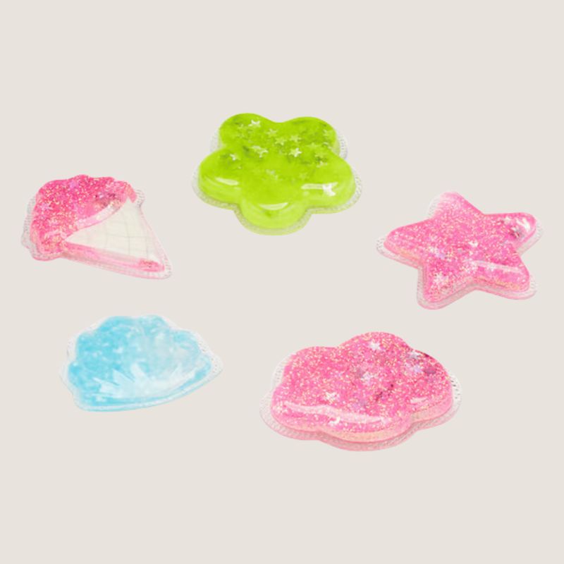 Crocs Squish Glitter Icons 5 Pack Jibbitz Charms