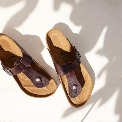 Birkenstock Safaga Regular (Natural Oiled Leather)