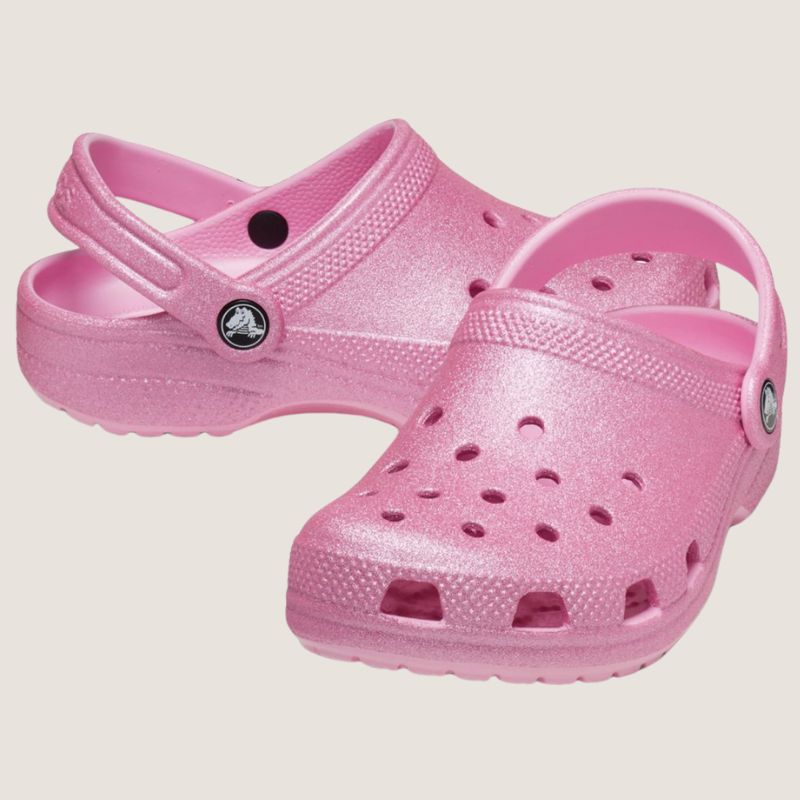 Crocs Toddler Classic Glitter Clog