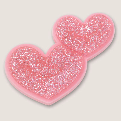 Crocs Glitter Hearts Duo Jibbitz Charms