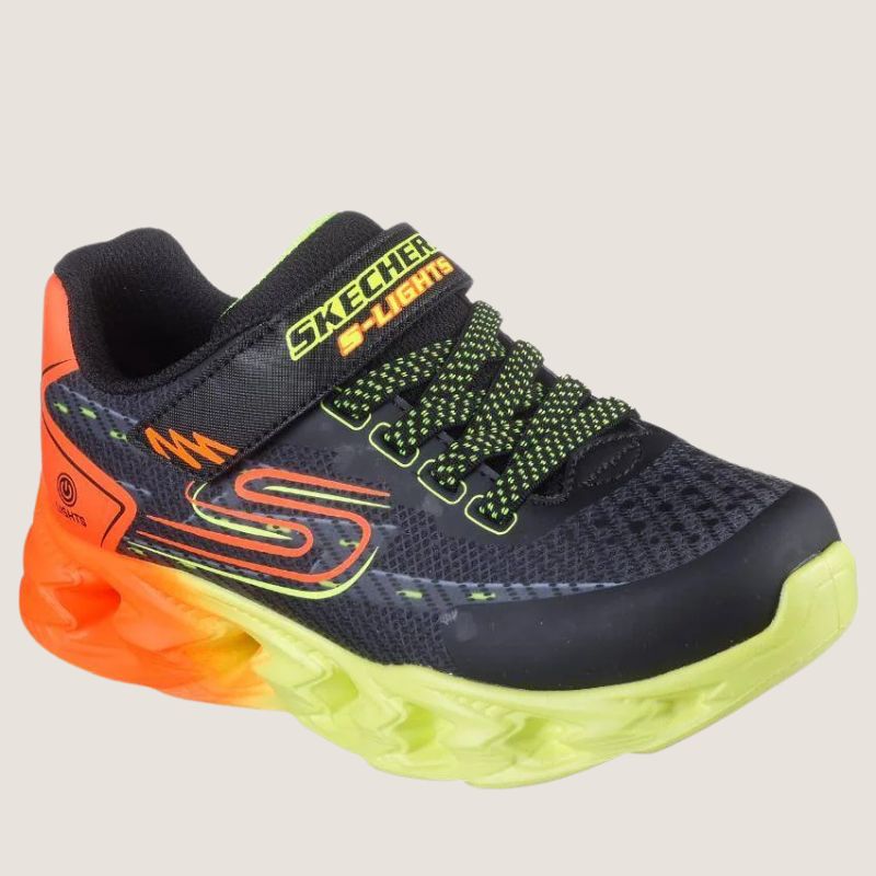 Skechers Kids Vortex 2.0 - Quantroid Light Up Adjustable Runner