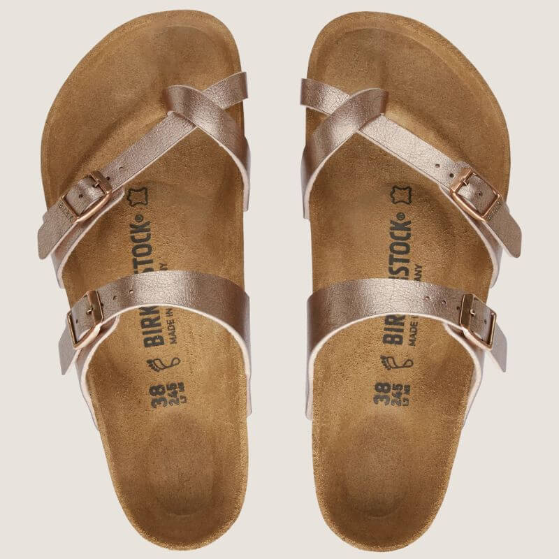 Birkenstock Mayari Birko-Flor Regular (Classic Footbed + Suede Lined)