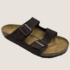 Birkenstock Arizona Nubuck Leather Regular (Classic Footbed + Suede Lined)