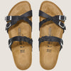 Birkenstock Franca Braided Narrow (Oiled Leather + Classic Footbed)