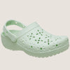 Crocs Classic Floral Cut Out Clog