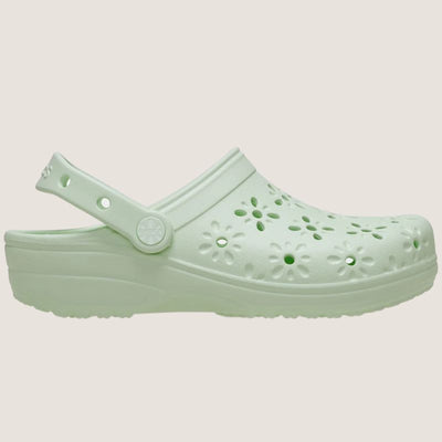 Crocs Classic Floral Cut Out Clog