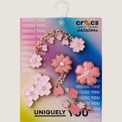 Crocs Blooming Cherry Blossom 5 Pack Jibbitz Charms