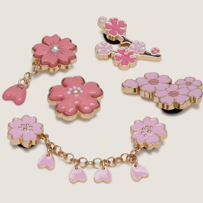 Crocs Blooming Cherry Blossom 5 Pack Jibbitz Charms