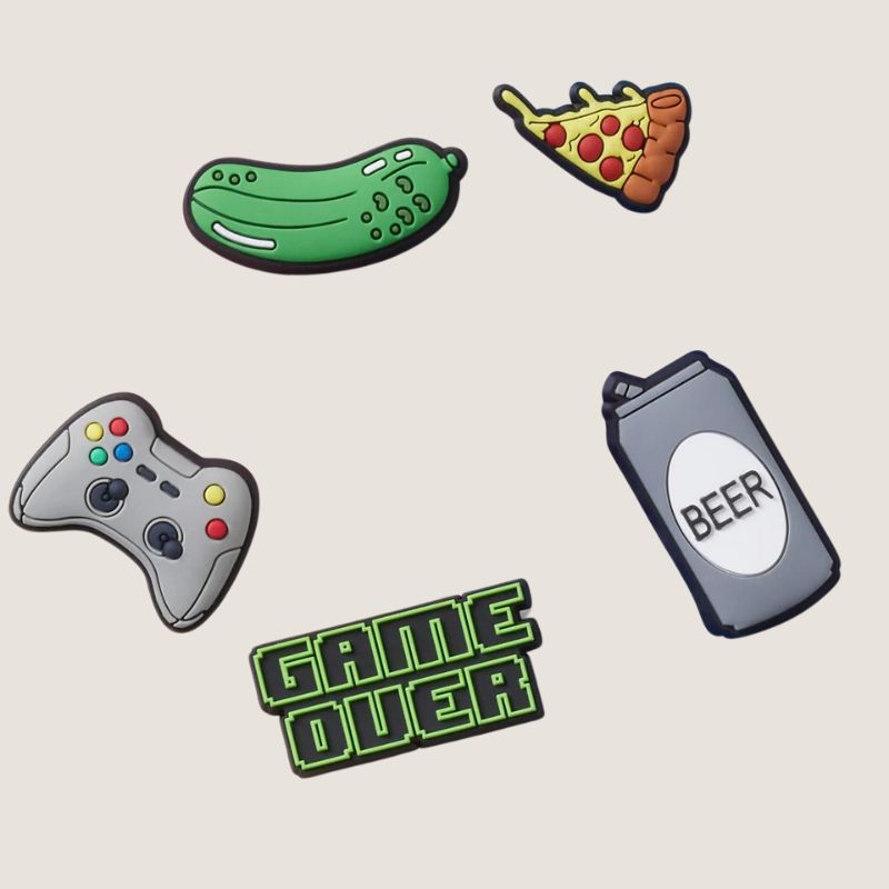 Crocs Good Gaming Mix 5 Pack Jibbitz Charms