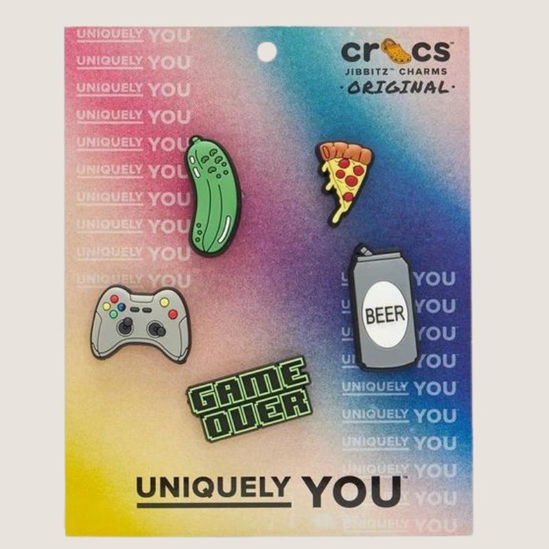 Crocs Good Gaming Mix 5 Pack Jibbitz Charms