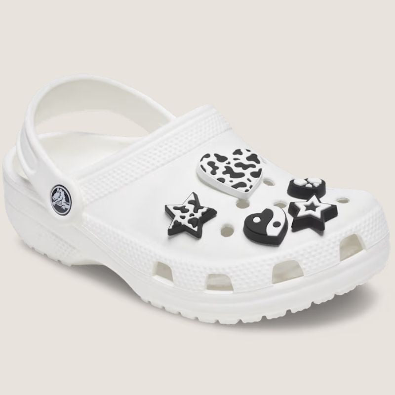 Crocs Mono BnW 5 Pack Jibbitz Charms