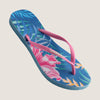 Havaianas Kids Slim Floral Palm Tranquility Thong