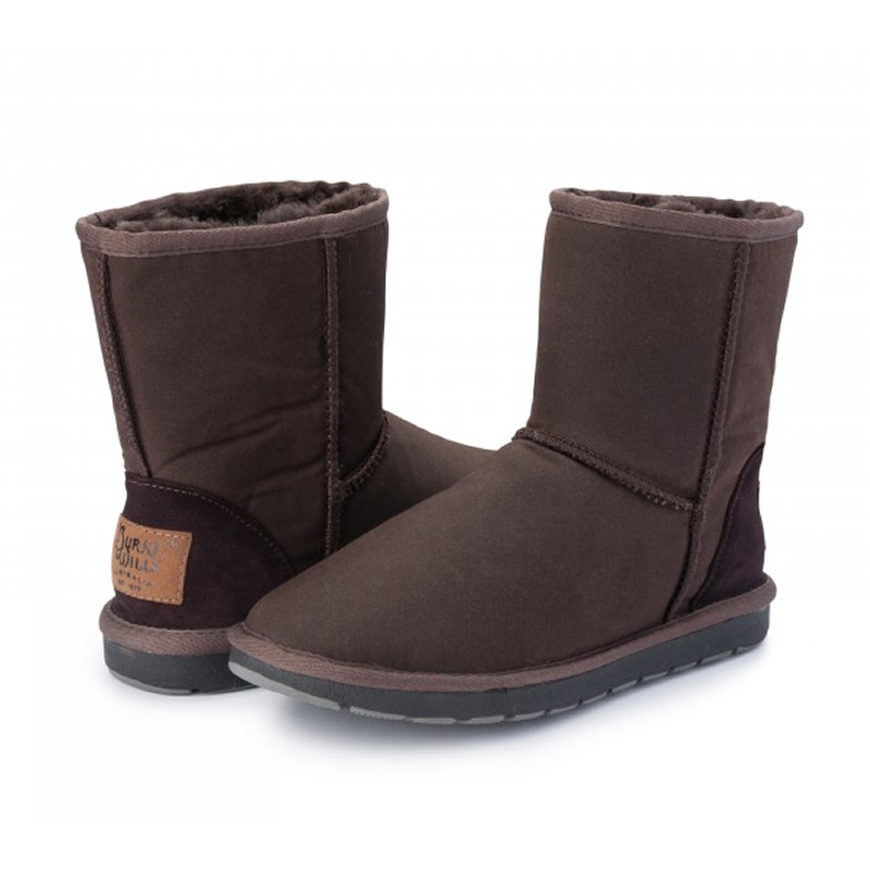 Burke and Wills Woolly Oilskin Ugg Boots
